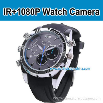 1080P Night Vision 8GB Watch Camera
